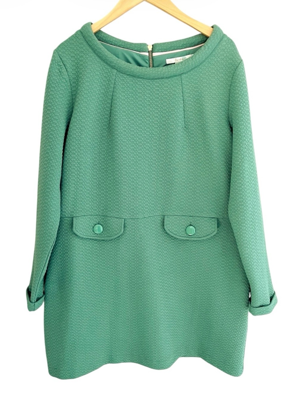 Boden Retro 60's Textured Dress